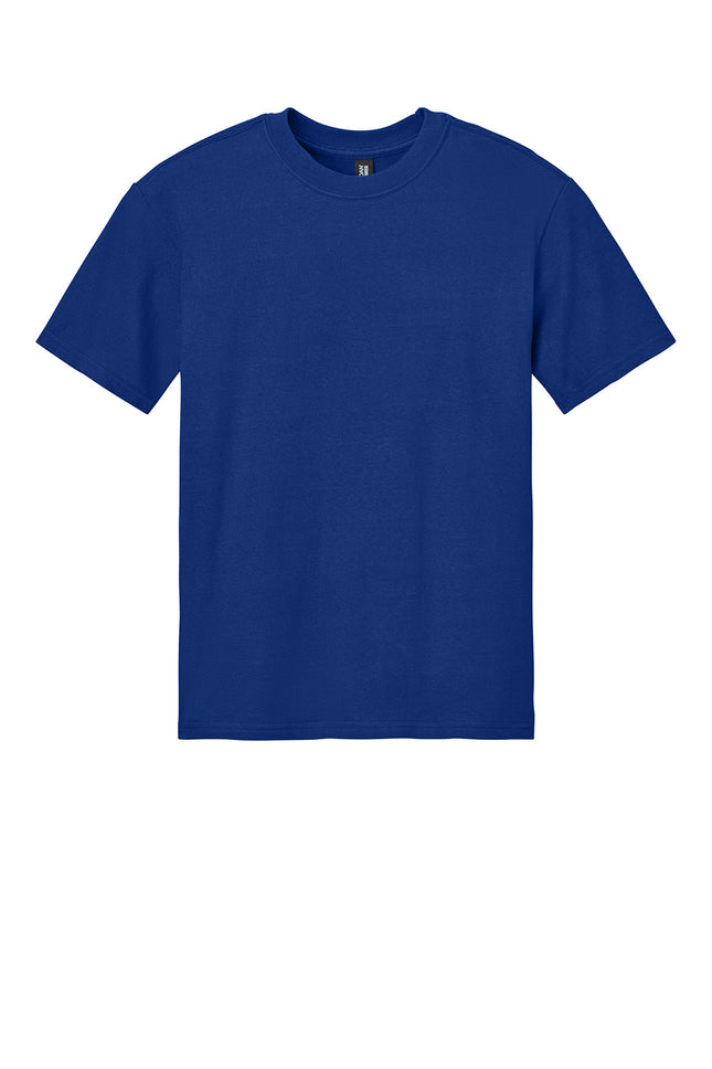 Gildan Hammer Maxweight Tee front view - deep royal (blue) - oversized 7oz ring-spun cotton tee
