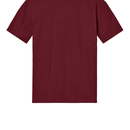 ildan Hammer Maxweight Tee back view - red - heavy boxy fit t-shirt ideal for custom printing
