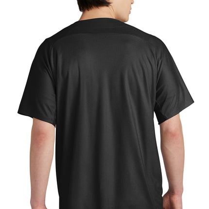 New Era Full-button baseball jersey