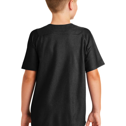 New Era youth Full-button baseball jersey