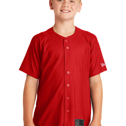 New Era youth baseball jersey