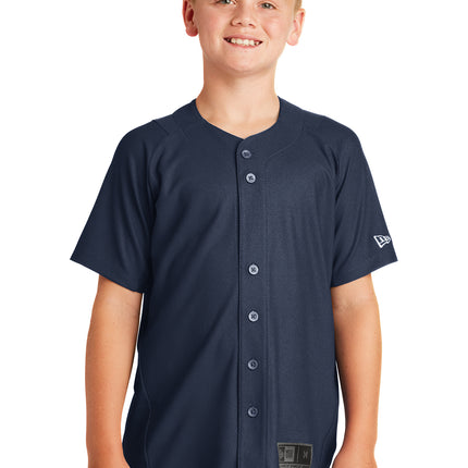 Breathable youth sports jersey