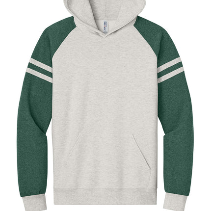 Jerzees® Unisex NuBlend® Varsity Colorblock Hooded Sweatshirt