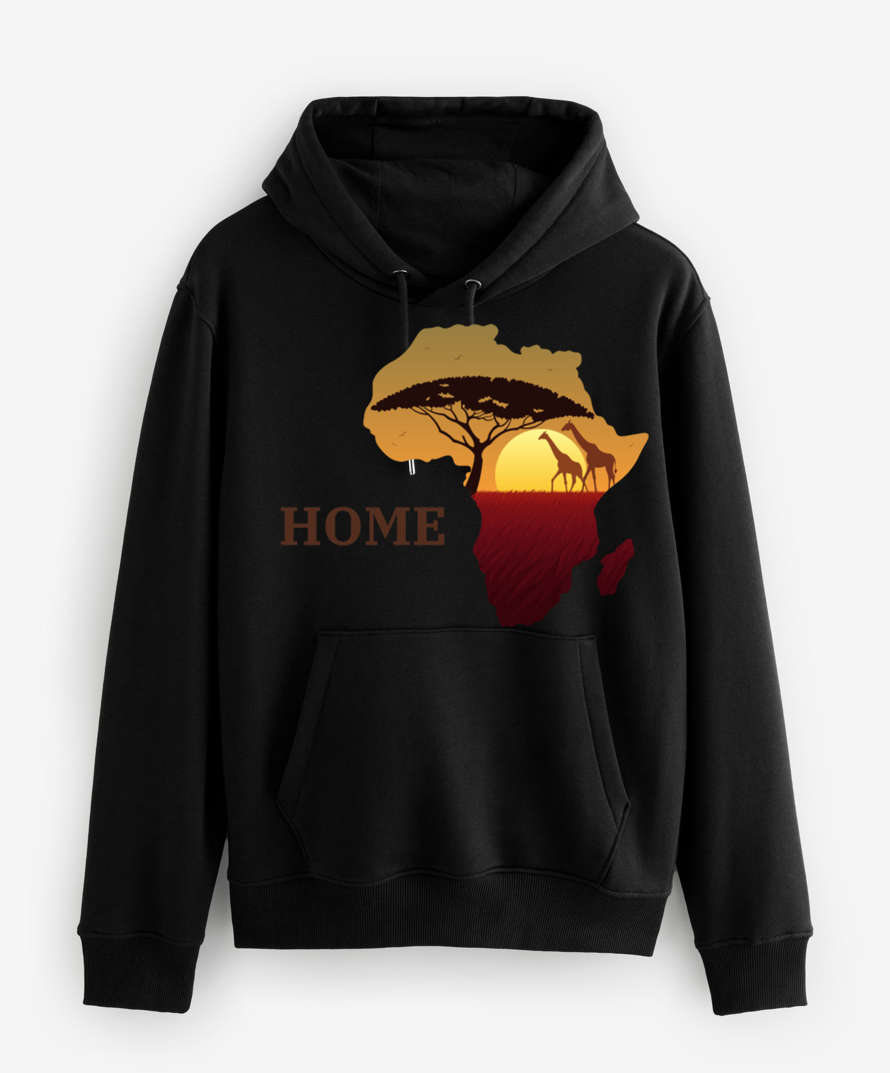 Africa Home Hoodie Africa Hoodie Sweatshirt