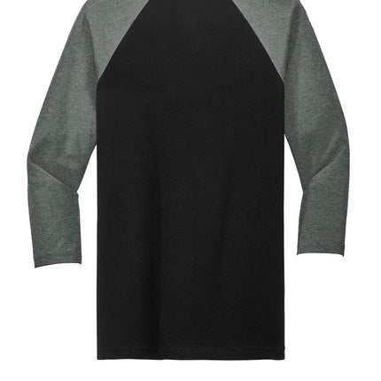 BELLA+CANVAS® Unisex 3/4-Sleeve Baseball Tee