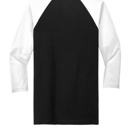 BELLA+CANVAS® Unisex 3/4-Sleeve Baseball Tee