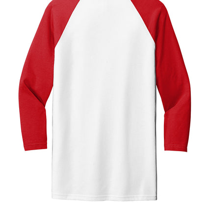 BELLA+CANVAS® Unisex 3/4-Sleeve Baseball Tee