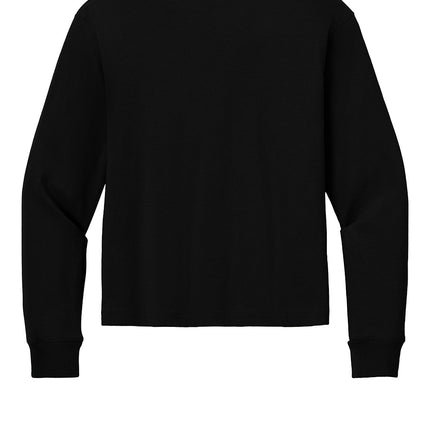 Youth 6-oz Heavyweight Tee black_flat back view durable BELLA+CANVAS long sleeve for personalized logos or names