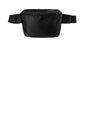 Black Port Authority® Ultimate Hip Pack bag with flat front design, ideal for carrying essentials on the go.