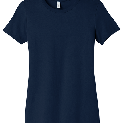 women navy blue t-shirt print view