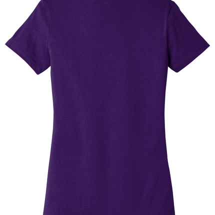 purple women t-shirt print view