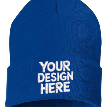Design your custom embroidered beanie with  your your logo