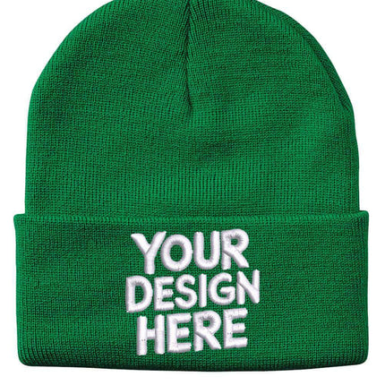 Design your custom embroidered beanie with  your your logo