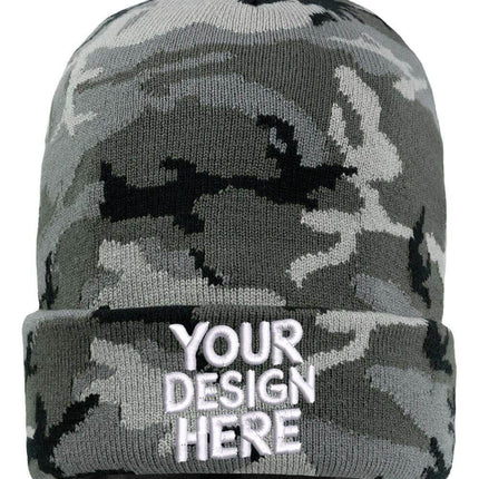 Design your custom embroidered beanie with  your your logo