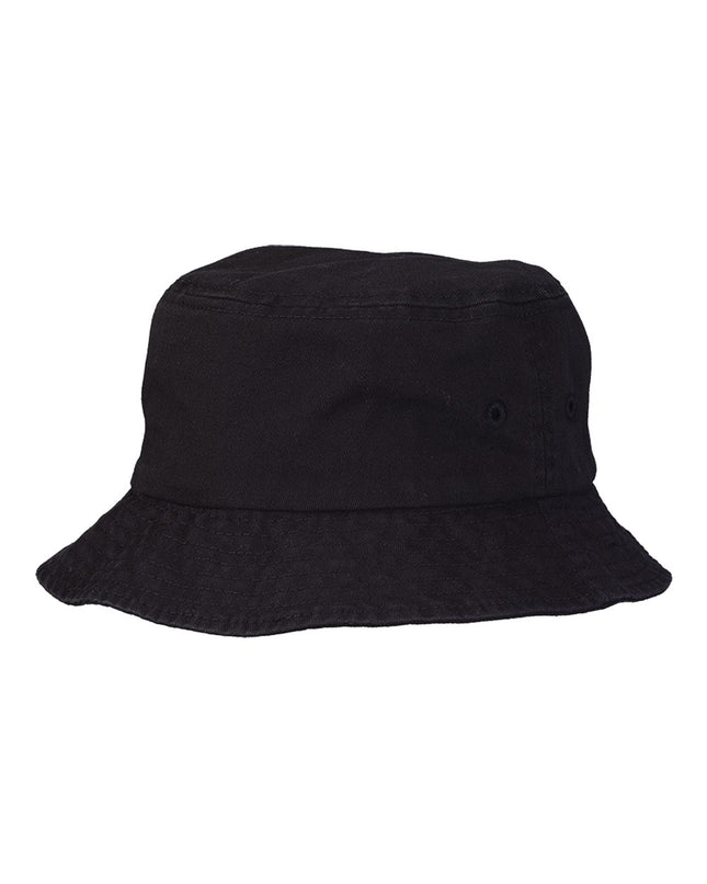 Black Bucket Hat Print View