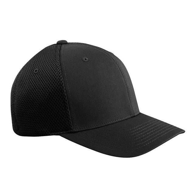 create Custom Black Fitted Hat Print View