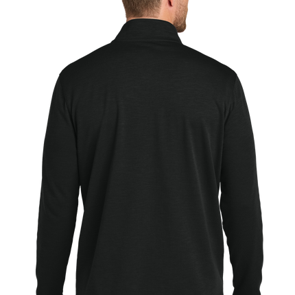 Black Light Weight Quarter Zip sweatshirt Print View