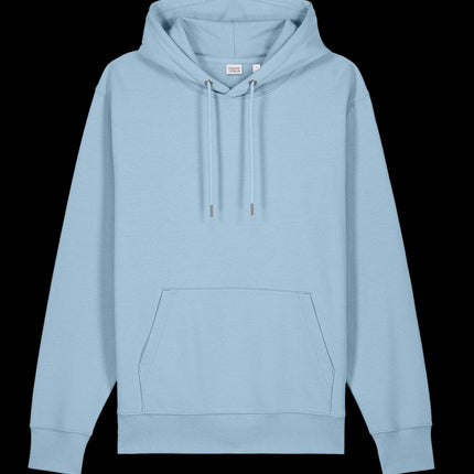 Light Blue Hooded Sweatshirt
