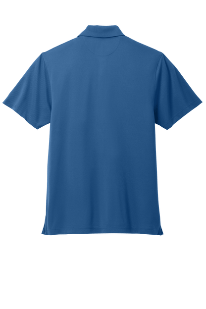 Brooks Brothers men's mesh pique polo shirt in blue, moisture-wicking fabric, classic fit, casual men's polo clothing