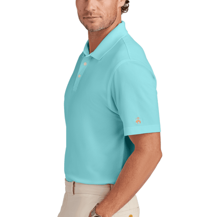 Brooks Brothers Mesh Pique Performance Polo – Moisture-Wicking, Classic Fit - Print-View