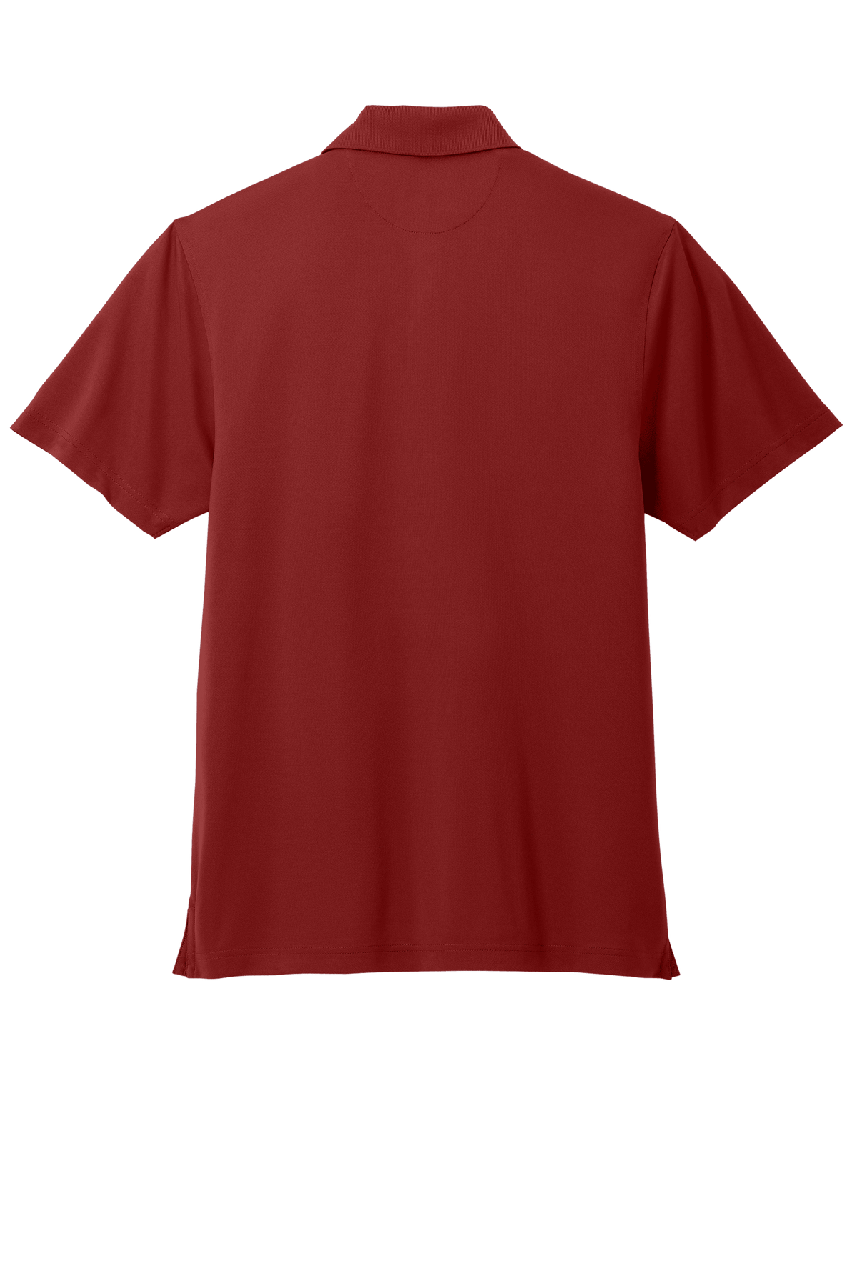 Brooks Brothers men's mesh pique performance polo shirt in red, featuring moisture-wicking fabric and a classic fit.