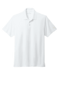 Brooks Brothers men's white mesh pique polo shirt with classic fit and moisture-wicking fabric, suitable for casual and athletic wear.