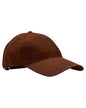 Brown Print View unstructured baseball cap with printed design, casual style, and curved brim.
