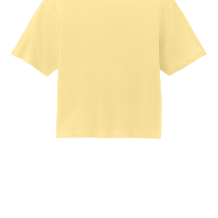 Butter Comfort Colors Boxy Tee for Women – heavyweight, garment-dyed with custom print back