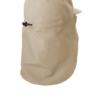 “Khaki UV shade cap back design – long-lasting outdoor activity hat”