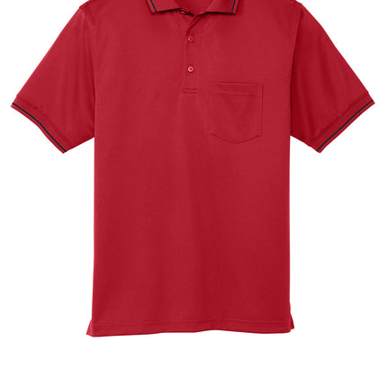 CornerStone® Select Snag-Proof Tipped Pocket Polo