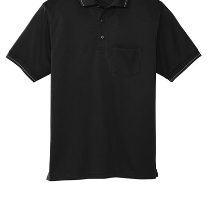 CornerStone® Select Snag-Proof Tipped Pocket Polo