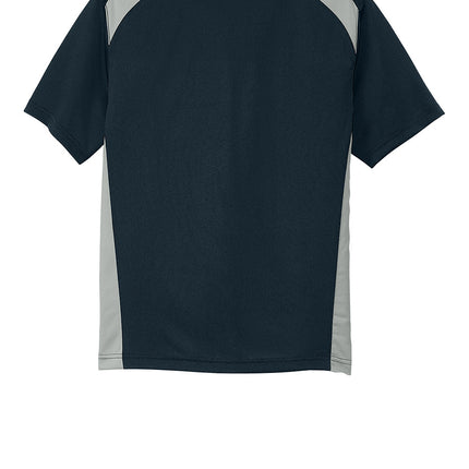 CornerStone® Select Snag-Proof Two Way Colorblock Pocket Polo