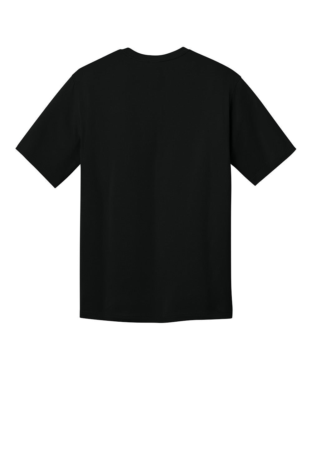 Black CornerStone Workwear Pro short sleeve T-shirt by Print-View, shown from the back with a clean design and comfortable fit.