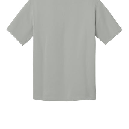 CornerStone Workwear Pro Short Sleeve Tee in Gray – back view”
