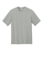 Light grey CornerStone® Workwear Pro short sleeve T-shirt by Print-View, shown from the front on a flat surface.