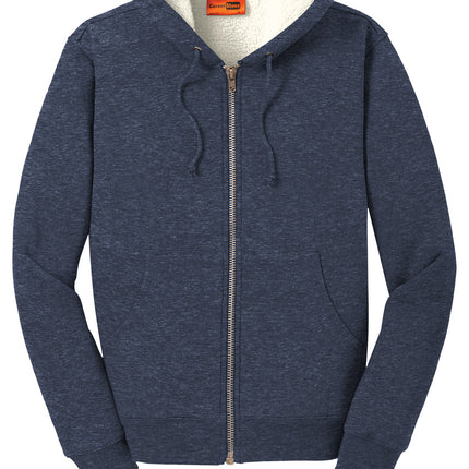 CornerStone® Heavyweight Sherpa-Lined Hooded Fleece Jacket
