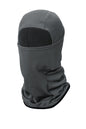 Charcoal CornerStone® Smooth Fleece face mask balaclava by Print-View, shown from the left side view.