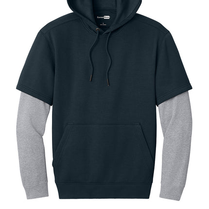 Black and gray hoodie