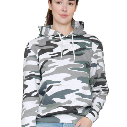 camouflage Hoodie sweatshirt for woman