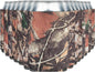 Print View soft insulated can cooler koozie with natural camo print, designed to keep drinks cold and fit standard cans.