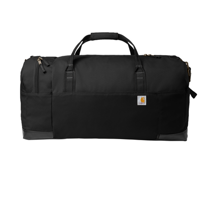 Carhartt 120L Duffel Bag Front print view black