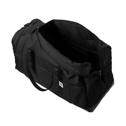 Carhartt 120L Duffel Bag Top black print view