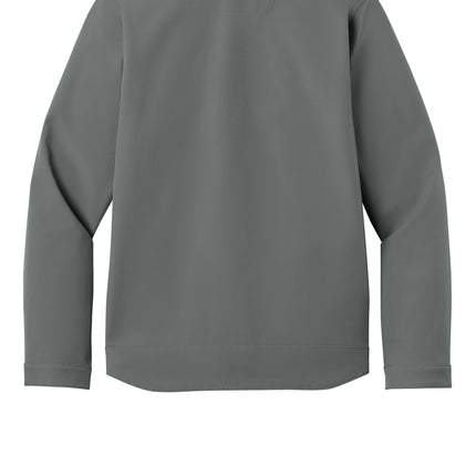 Carhartt Rain Defender Soft Shell Jacket Grey Back side of jacket