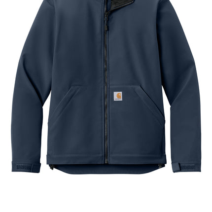Carhartt Rain Defender Soft Shell Jacket Navy Front