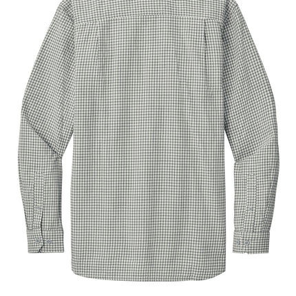 Carhartt Rugged Flex Plaid Long Sleeve Shirt Check Steel Malt Back