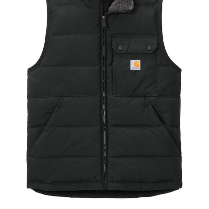 Carhartt Montana Insulated Vest Black Front