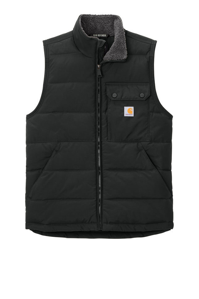 Carhartt Montana Insulated Vest Black Front