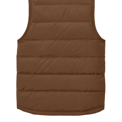 Carhartt Montana Insulated Vest Brown Back
