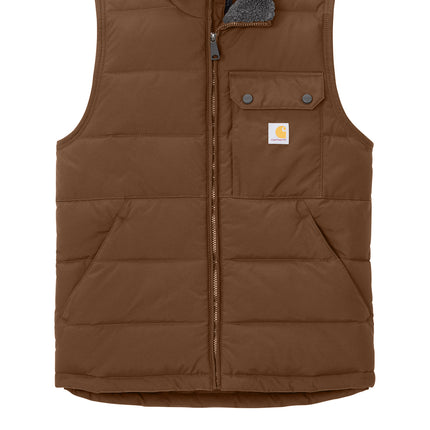 Carhartt Montana Insulated Vest Brown Front