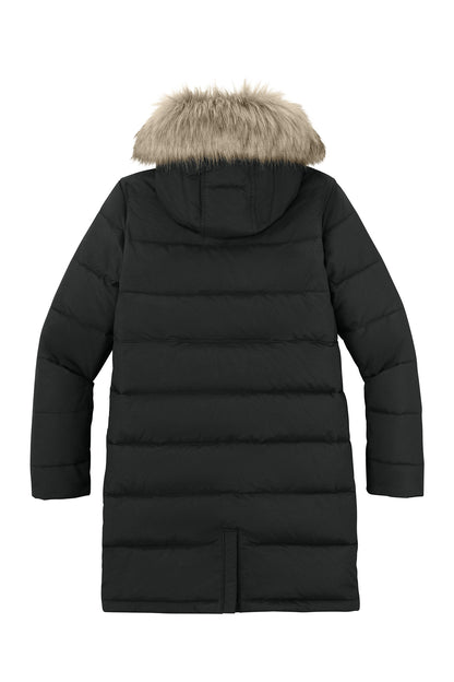Carhartt Women's Montana Insulated Hooded Coat in black, featuring a warm, insulated design and a hood for winter weather.